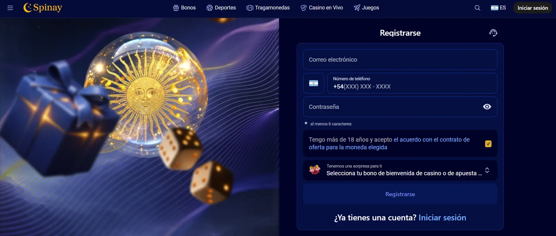 Spinay Casino – Juegos online, promociones y acceso móvil image 2